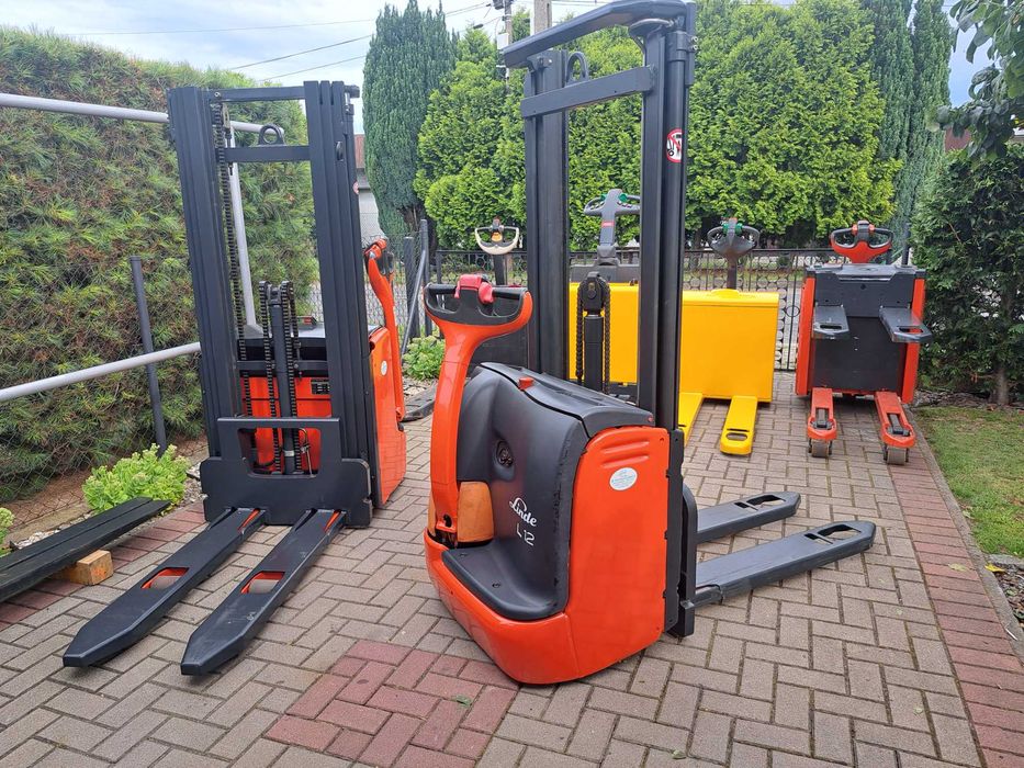 Wózek paletowy, paleciak elektryczny niemieckiej firmy JUNGHEINRICH: