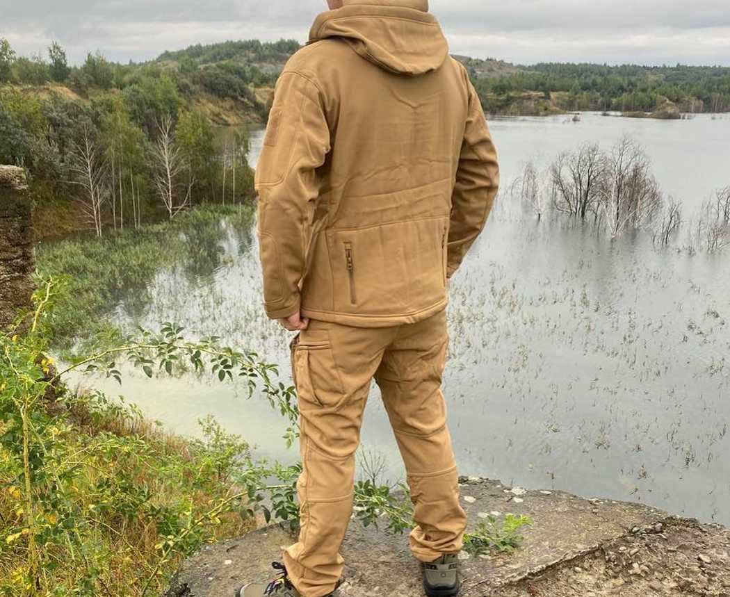 тактичний костюм Оливковий Койот Піксель Мультикам softshell софтшел