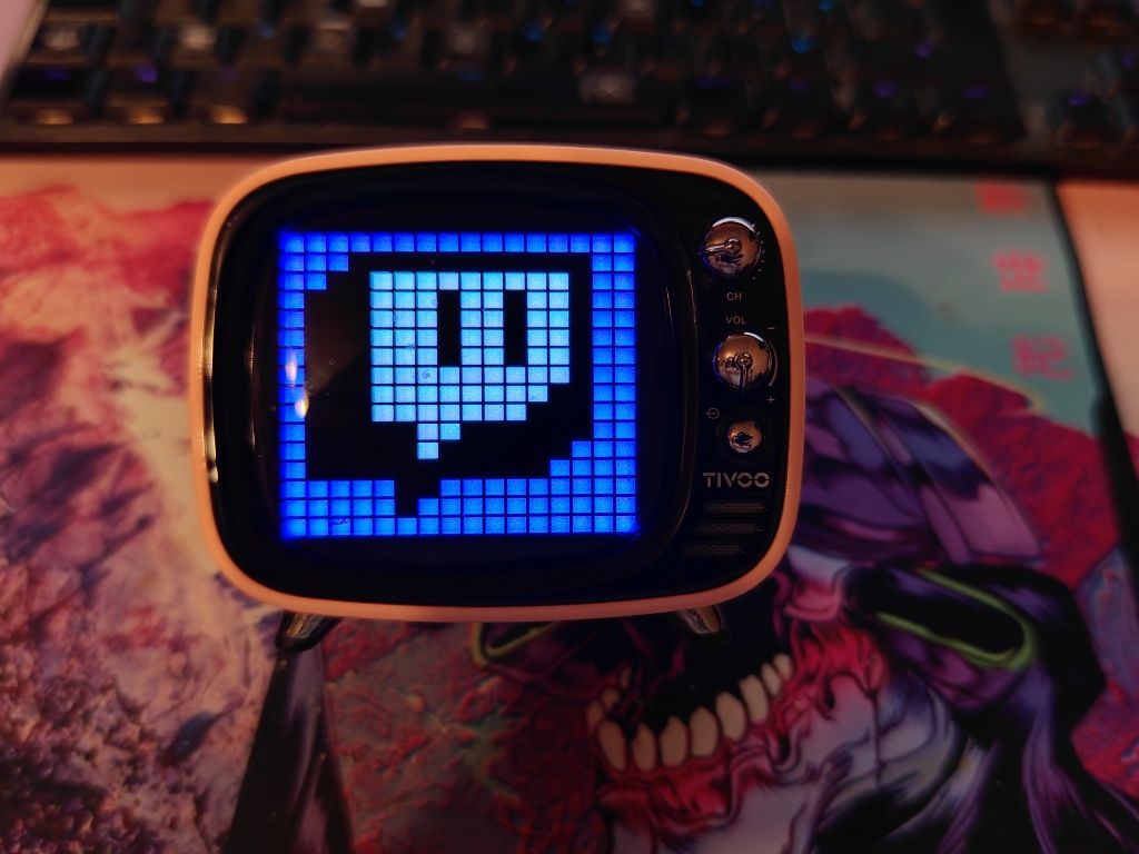Divoom Tivoo - jak nowe, głośnik bluetooth Smart, Pixel art ekran LED