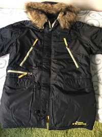 Зимова тепла куртка парка аляска Alpha Industries N-3B Inclement Parka