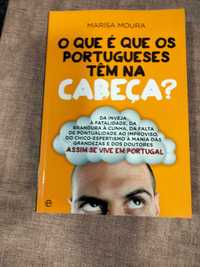 Livro  o que é que os portugueses têm na cabeça