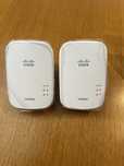 Cisco Linksys powerline plek500 ple500 plc adapter - 2 sztuki