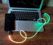 Kabel do telefonu tabletu USB-C RGB