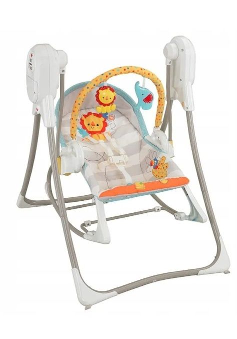 Huśtawka bujaczek fisher price swing n rocker 3in1