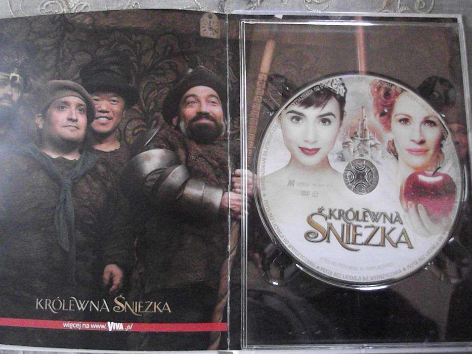 Królewna Snieżka dvd + książeczka, jak Nowa