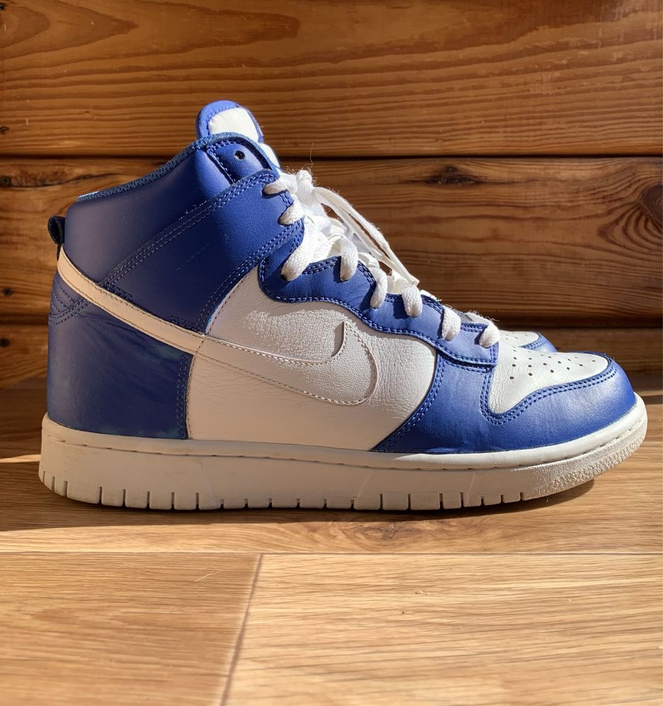 Nike Dunk High blue & white