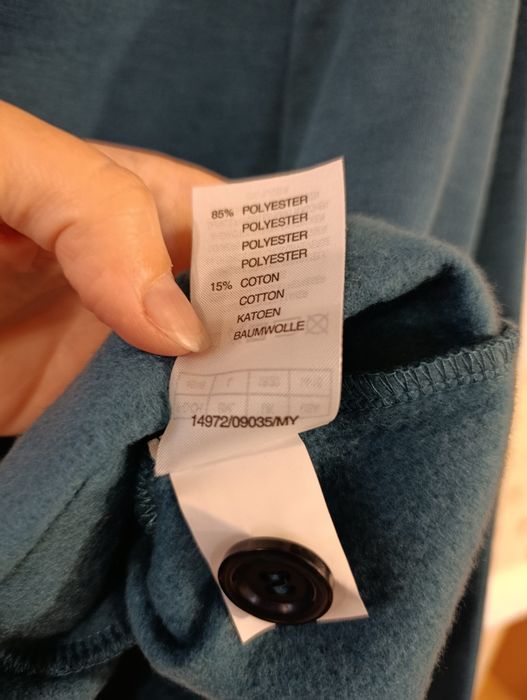 Пиджак на флисе цвет морской волны 52-54 укр.р-р, Damart, Великобритан