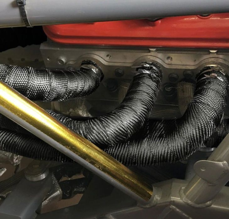 Fita térmica escapes universal - 5M x 2.5cm Preto