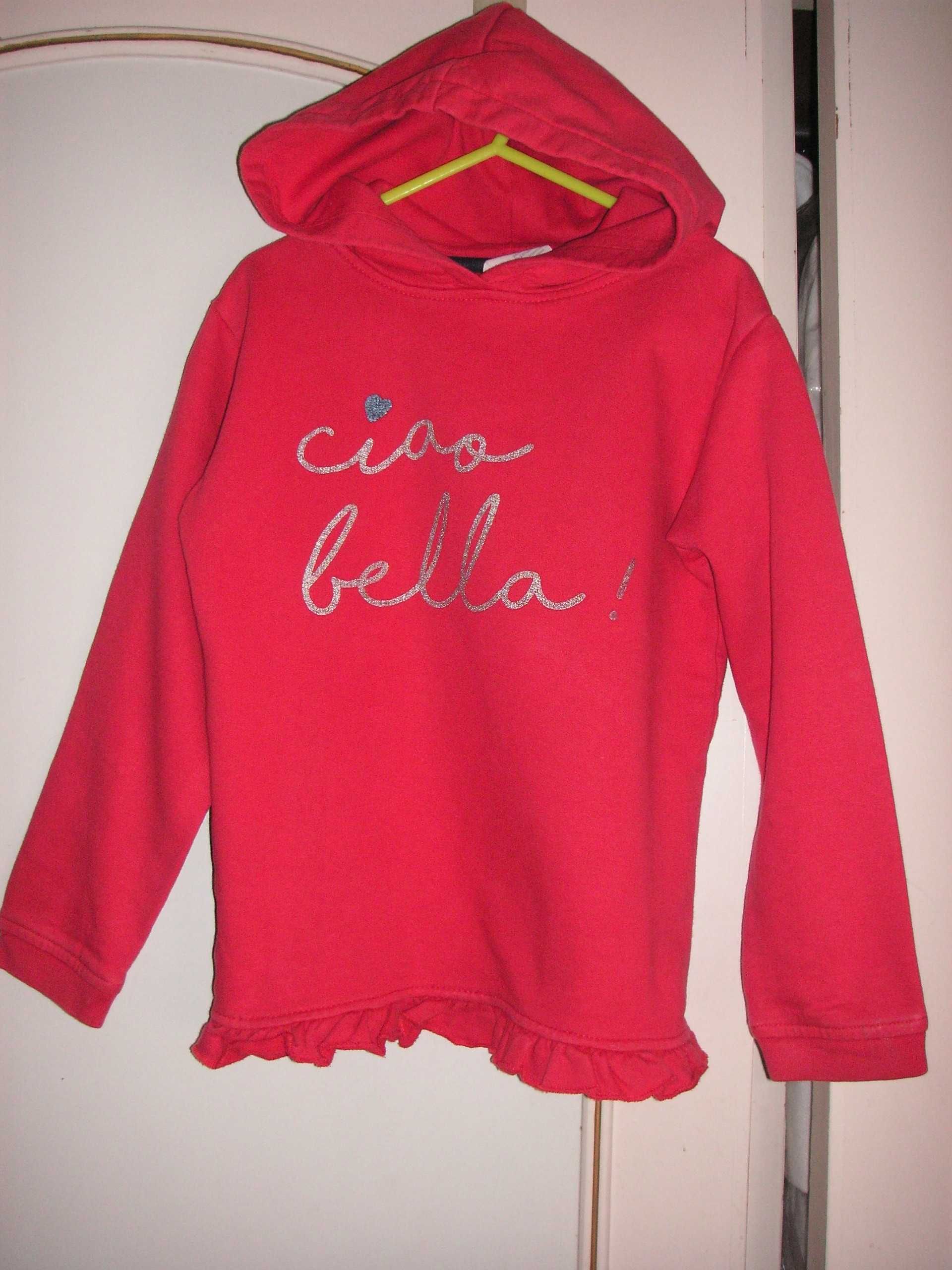 Sweat Vermelho Zippy T6/7 e Calça Fato Treino Up T/6