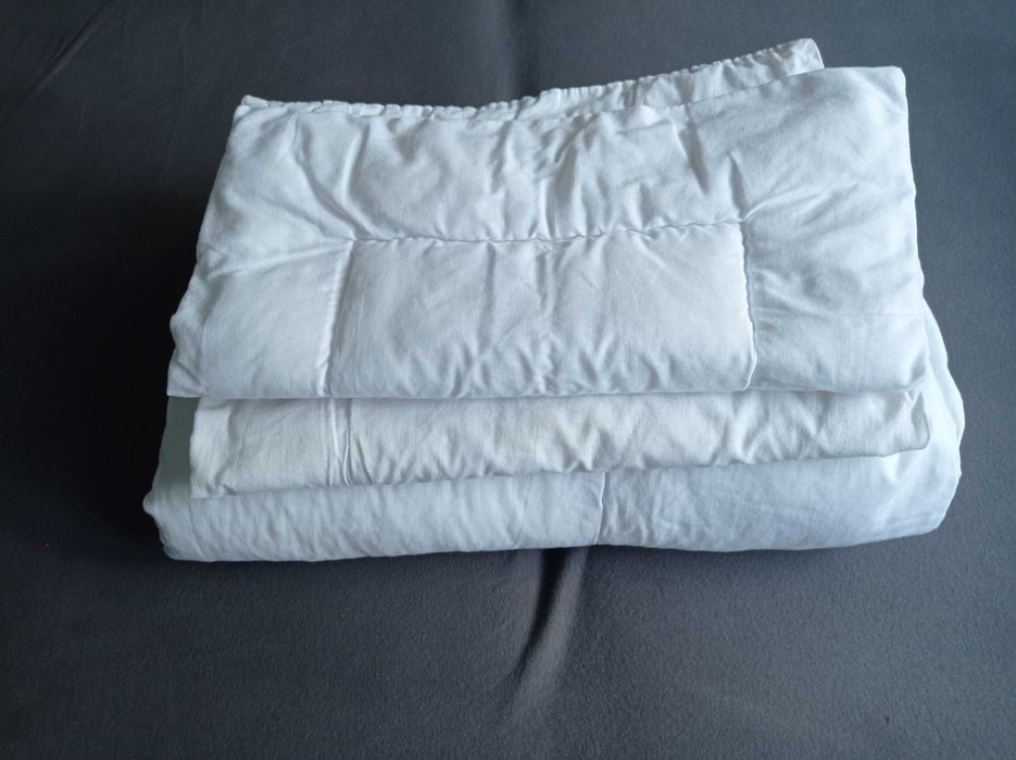 Kołderką, poduszka do łóżeczka 60x120