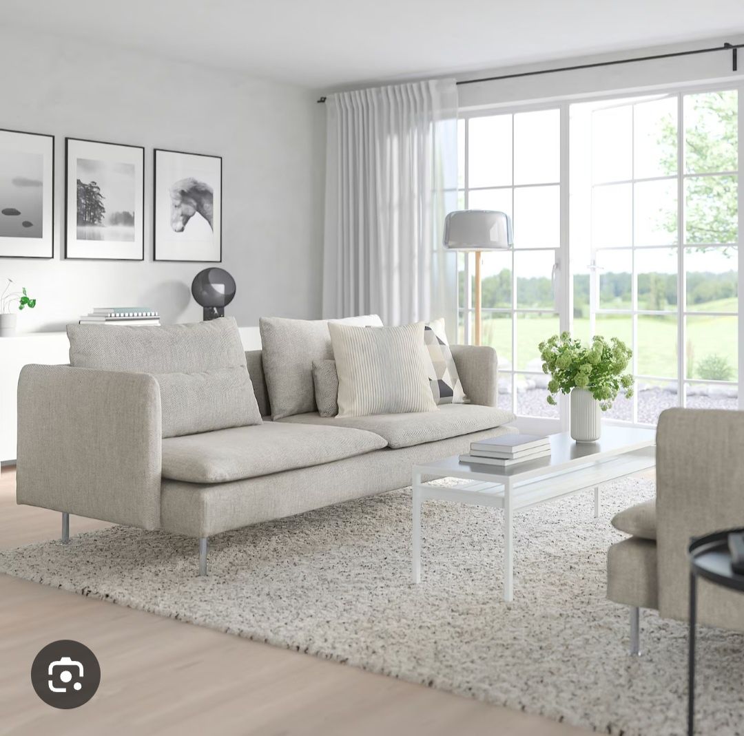 Nowa Sofa 2 kolory w Poldce niedostępne SODERHAMN z Ikea