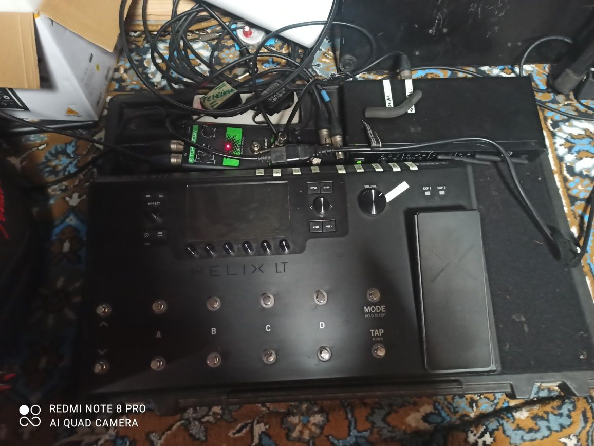 Line6 helix lt процессор