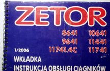 Zetor Forterra 8641, 9641, 10641, 11441, 11741, 12441 katalog części