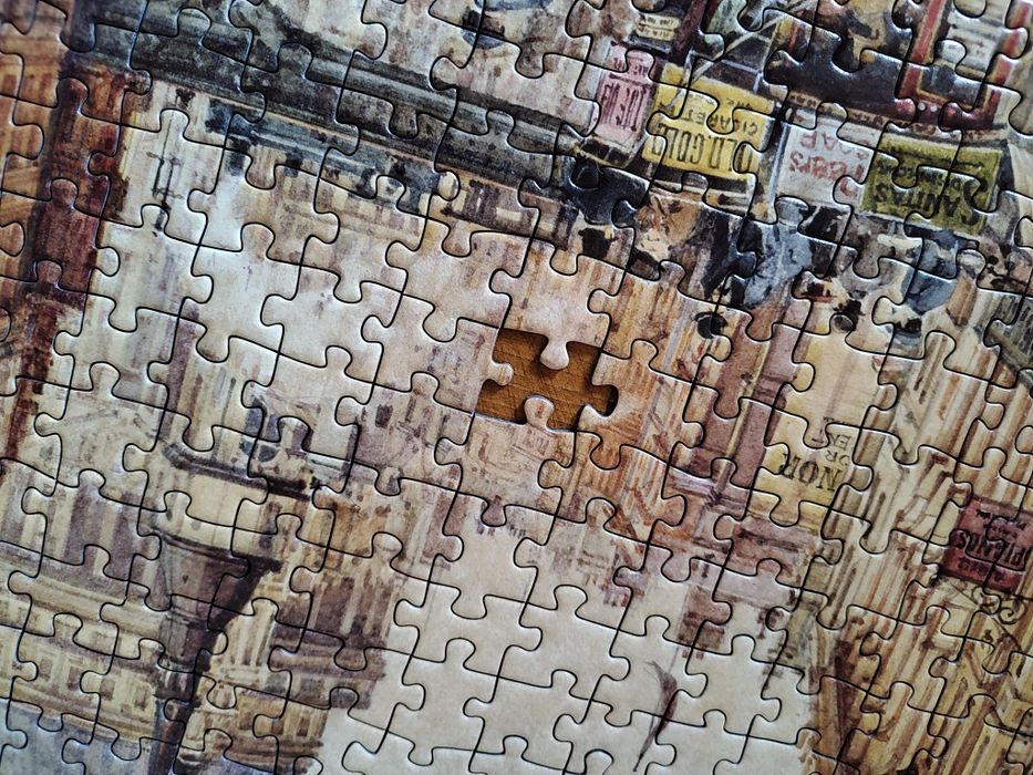 Puzzle Jigsaw 1000 (-1) sprzedam