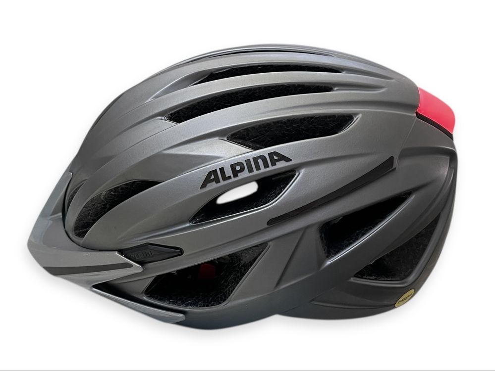 Kask rowerowy Tour Alpina Gent Mips r. M 55-59cm lampka LED FV/061-061