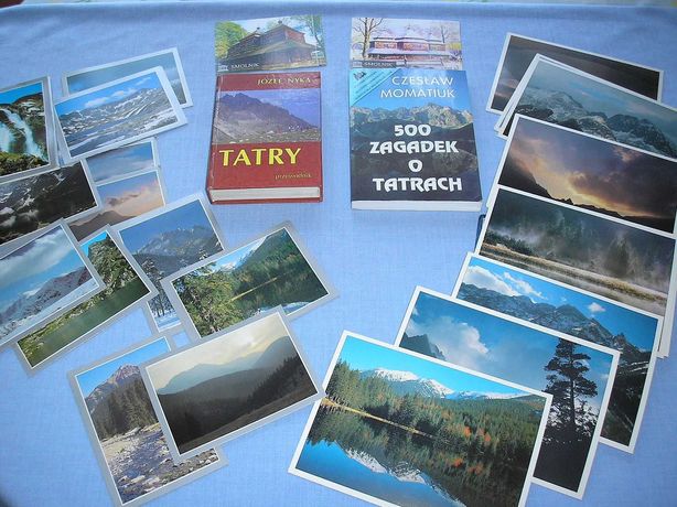Tatry przewodnik, 500 zagadek o Tatrach, Karty tatrzańskie Zestaw