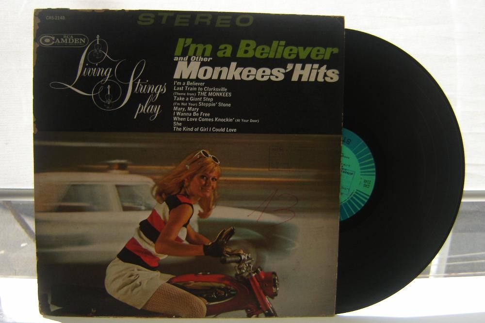 Vinil Monkees'Hits, Livin Strings by Johny Douglas (1967)