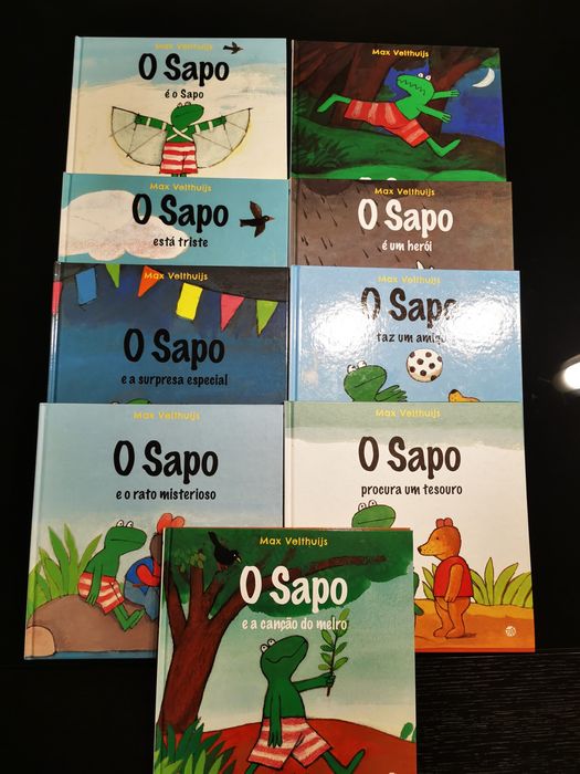Coleção livros O Sapo