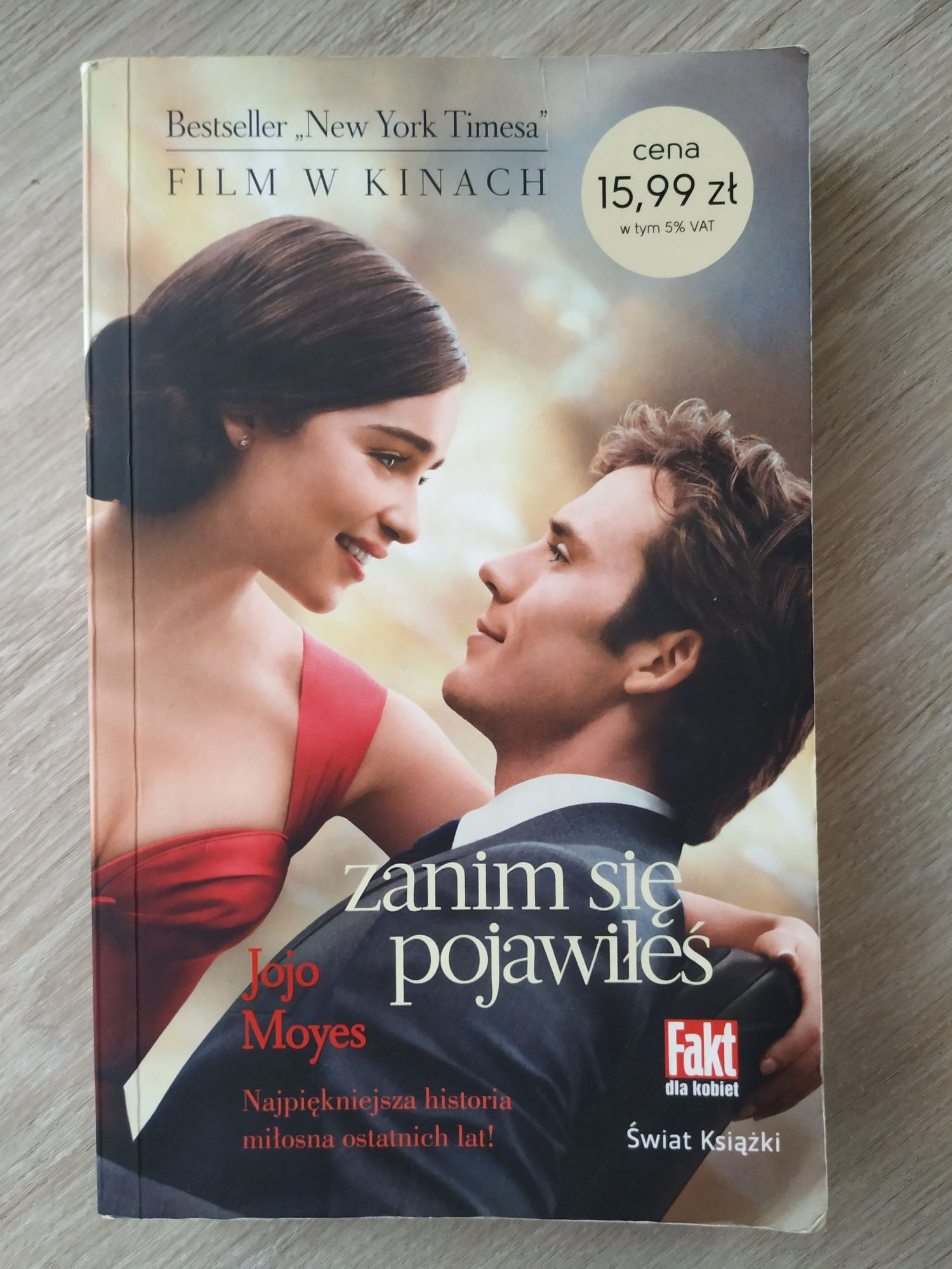 Jojo Moyes "Zanim się pojawiłeś"