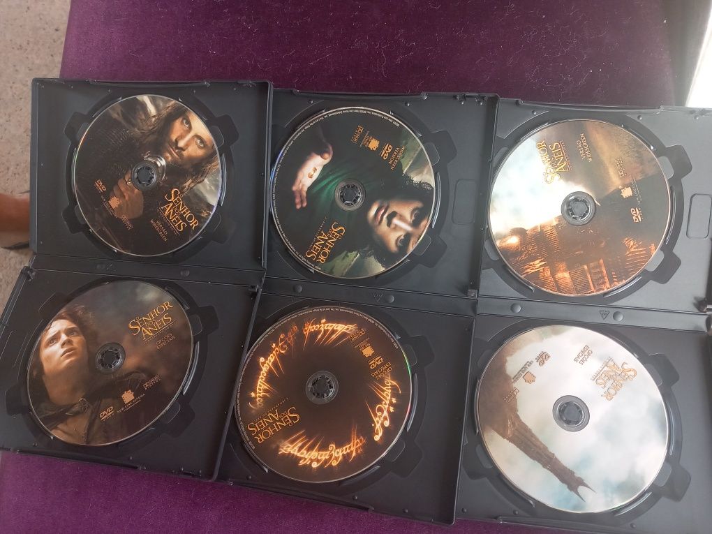 Vendo colecção senhor dos aneis