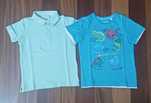 Conjunto de 1 polo e 1 t-shirt para criança - 5 anos