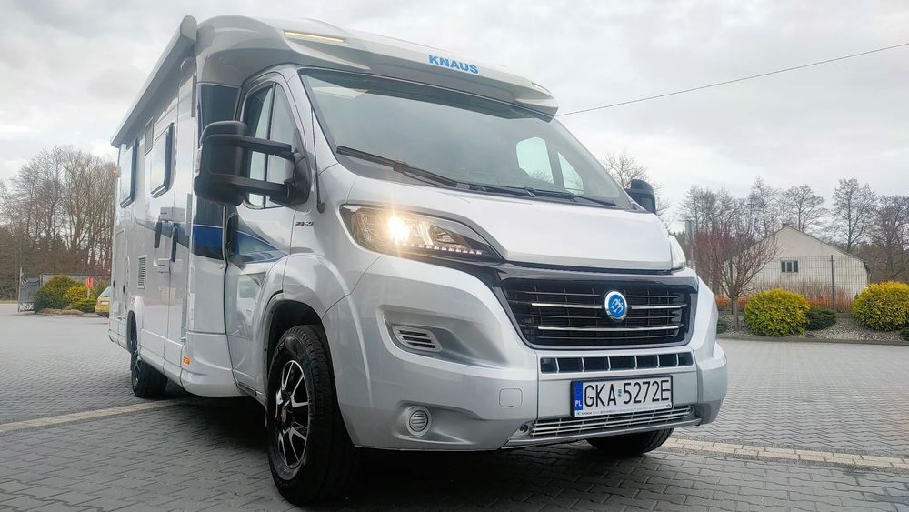 Fiat DUCATO  Knaus Panel Solarny / 2x Klimatyzacja / Alufelgi / Kamera / Garaż