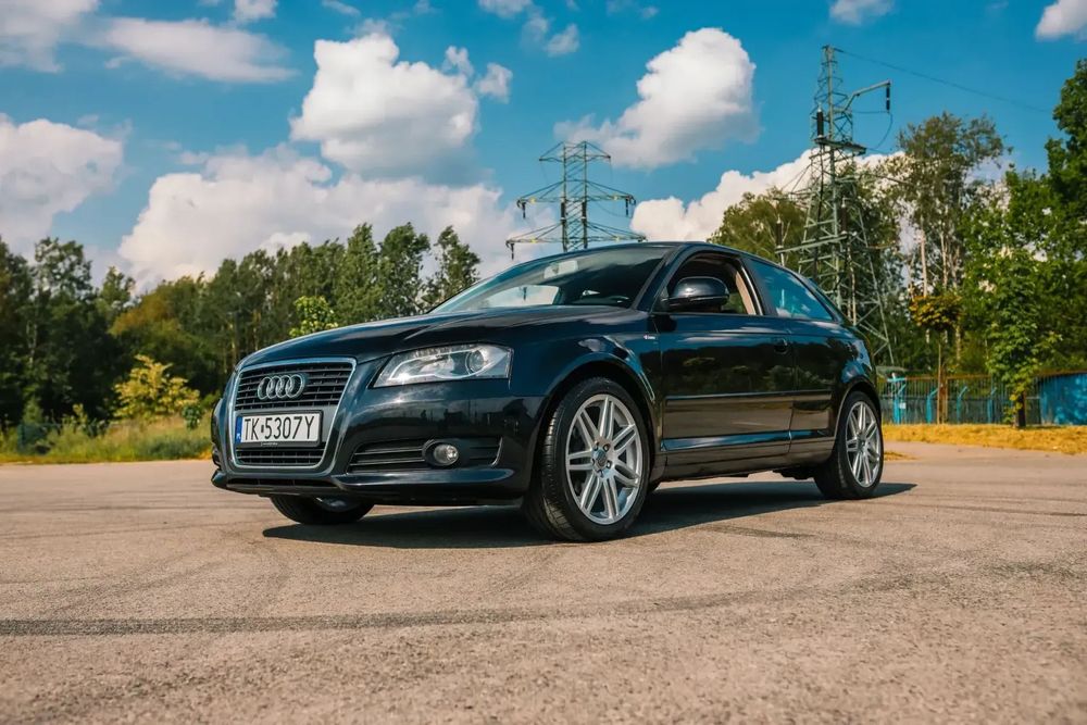 Audi A3 3-drzwiowe Audi A3 8P 2008 1.9 TDI 236k