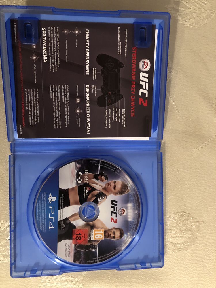 Gra UFC2 playstation