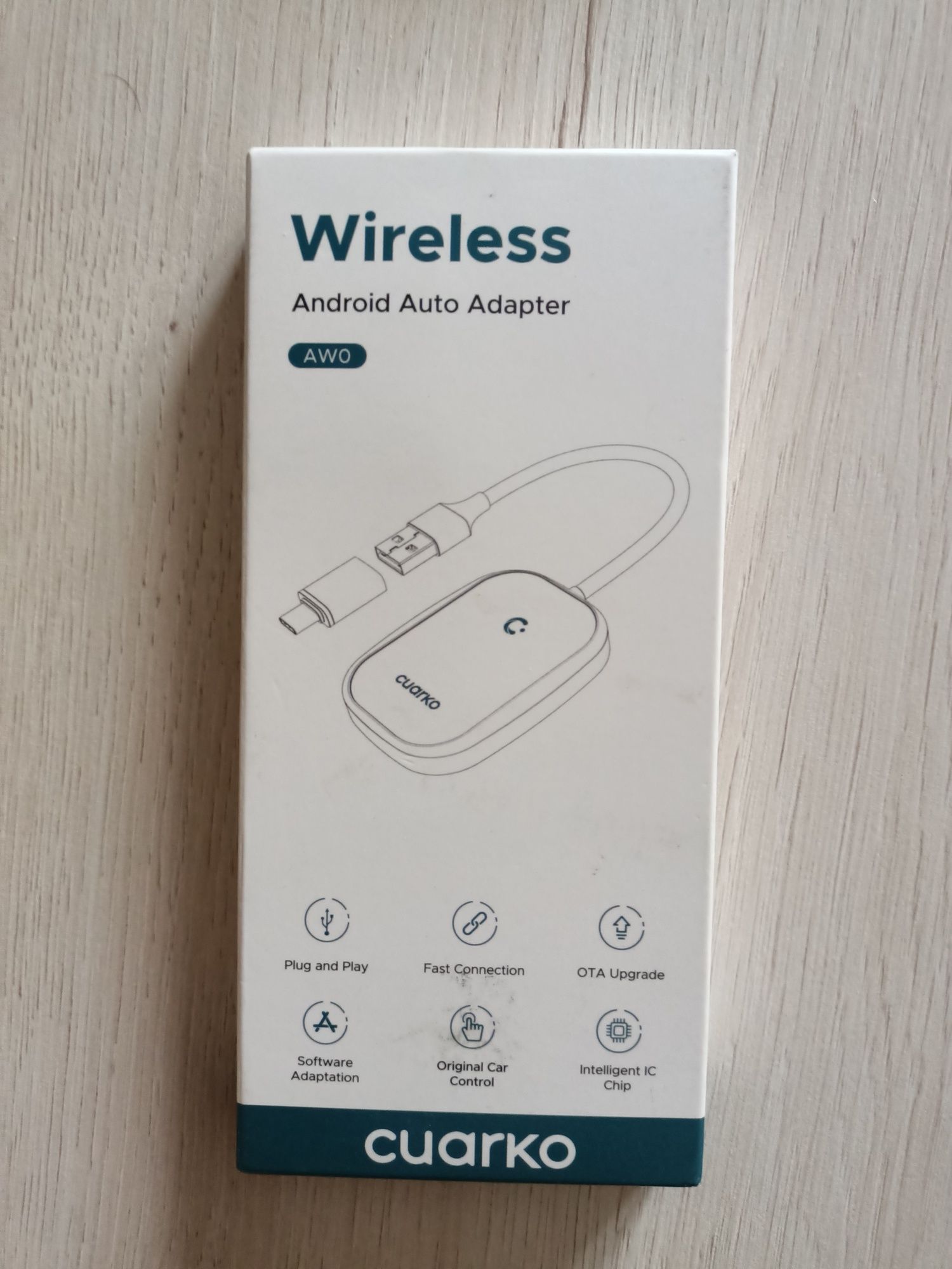 Bezprzewodowy Car Play Wireless Android Auto Adapter