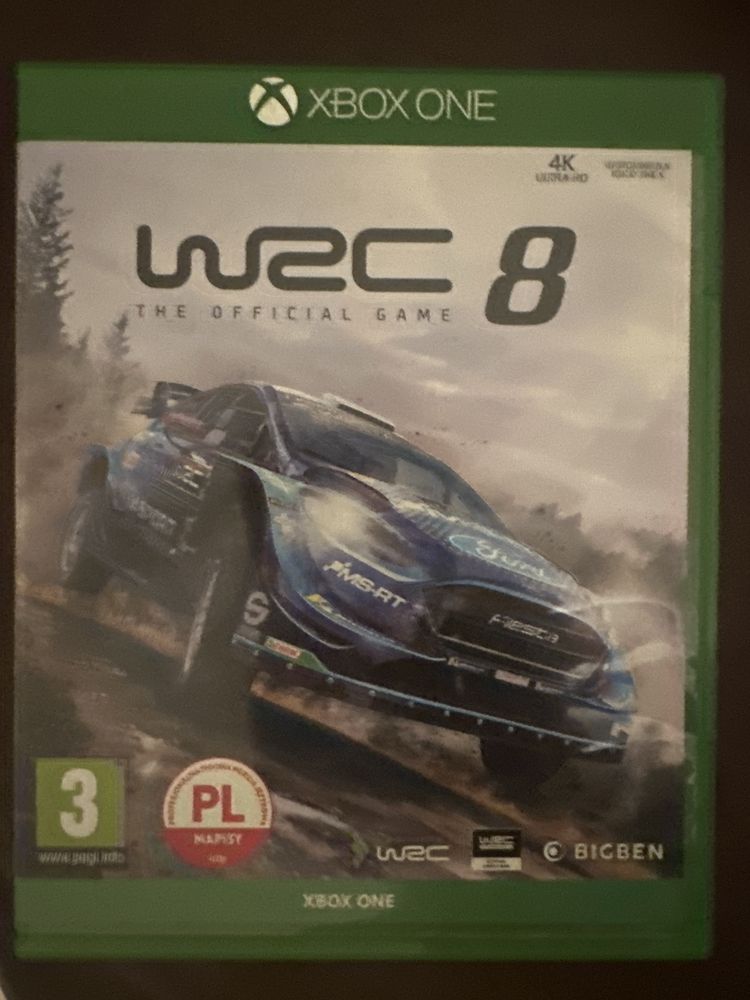 WRC 8 XBOX one series