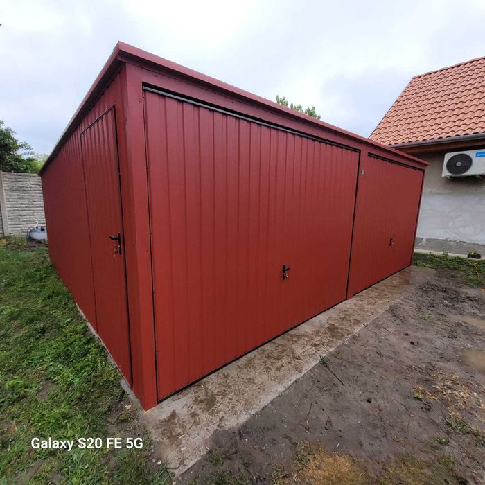 Garaże Blaszane Łódź Sieradz Wieluń 3x5 4x6 6x5 6x6 Producent