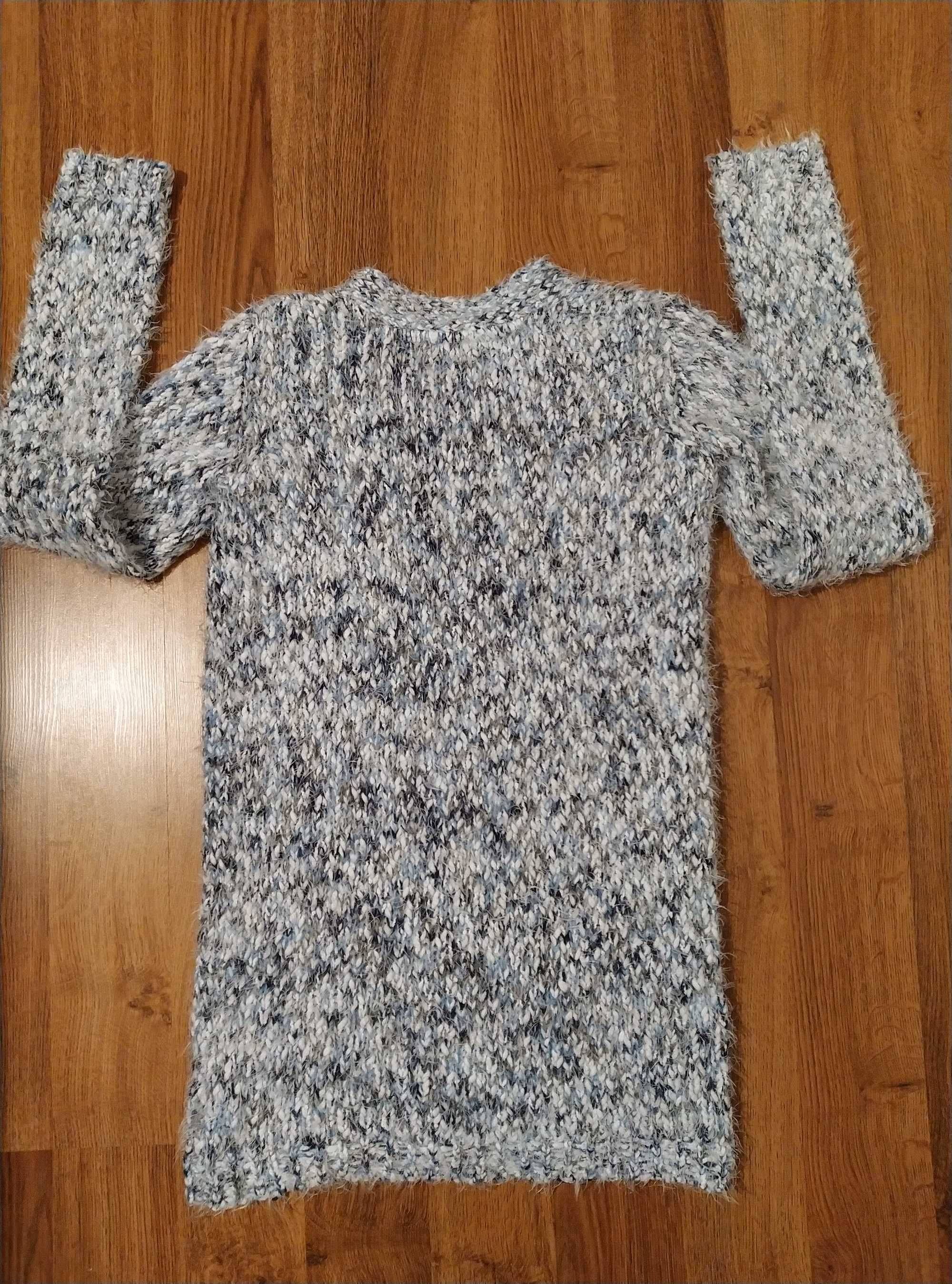 Śliczny sweterek sweter długi Cool club r.164