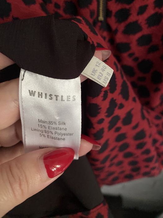 Шелковое платье Whistles, p. S-M