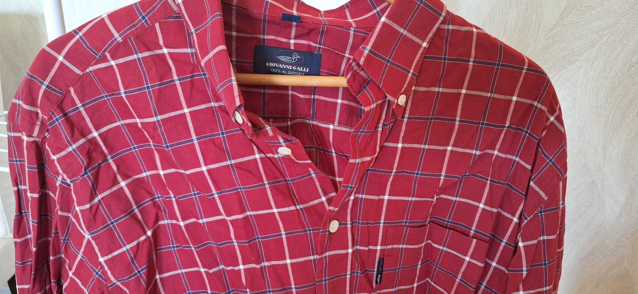 Camisa Vermelha Giovanni Galli