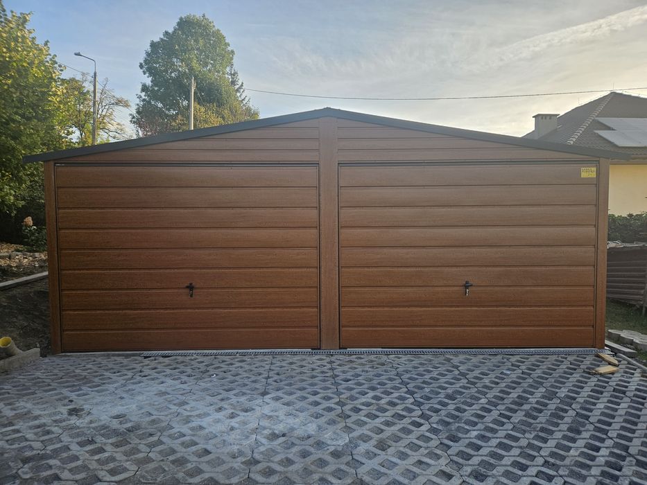 6x5.8 MAŁ Garaze Blaszane Garaż Blaszany Blaszak Blaszaki Producent