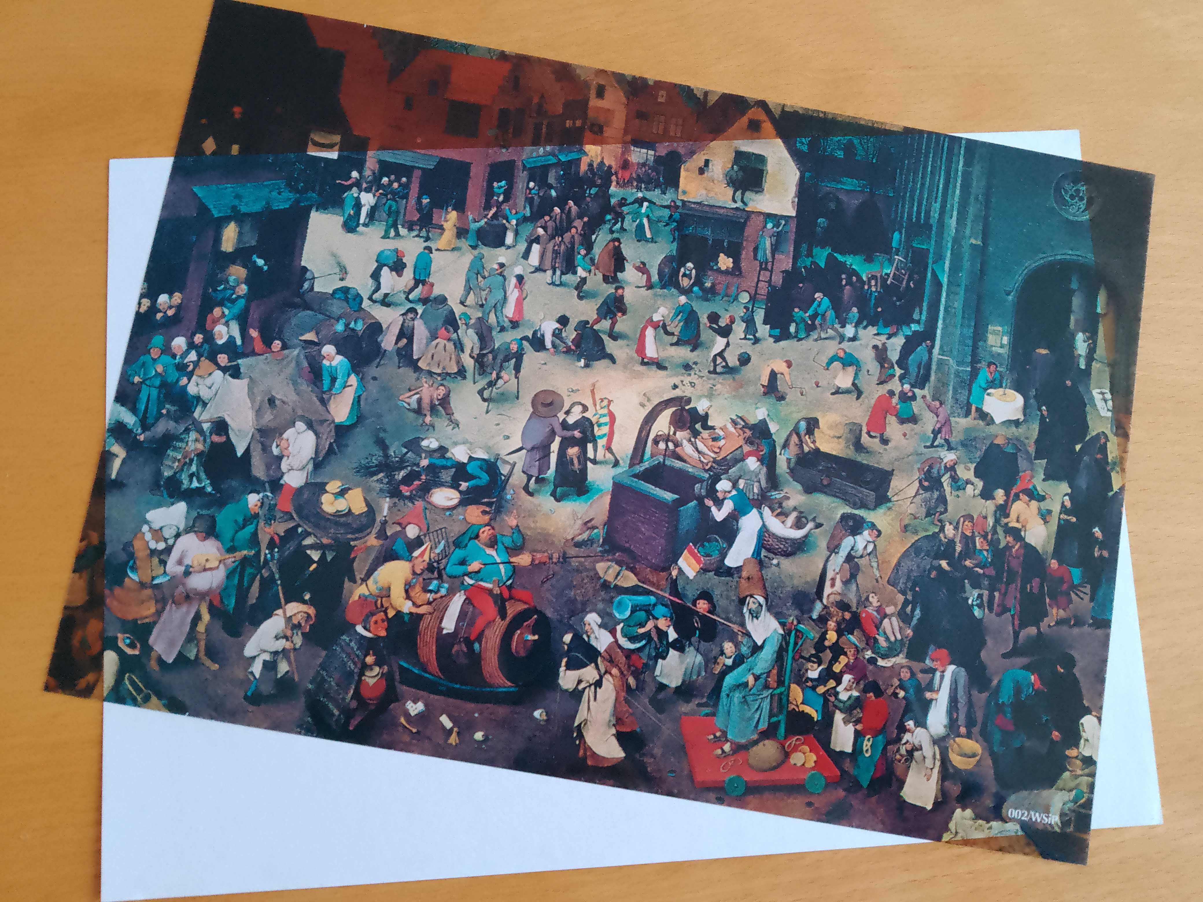 Klisza fot. Pieter Bruegel Starszy Spór karnawału z postem