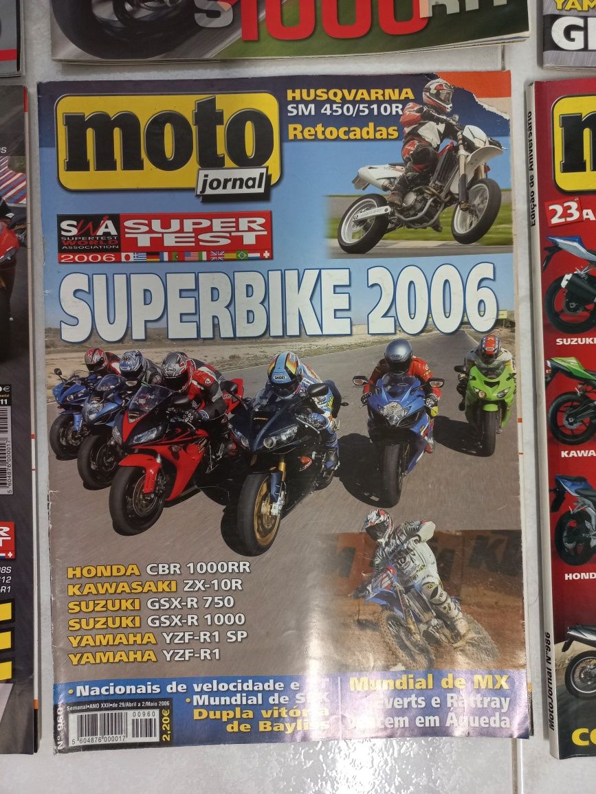 6 Revistas Moto Jornal