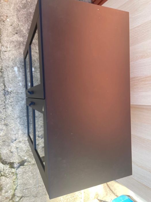 Armário móvel de apoio preto