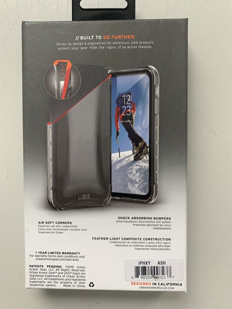 capa para iPhone X/Xs com porta cartoes