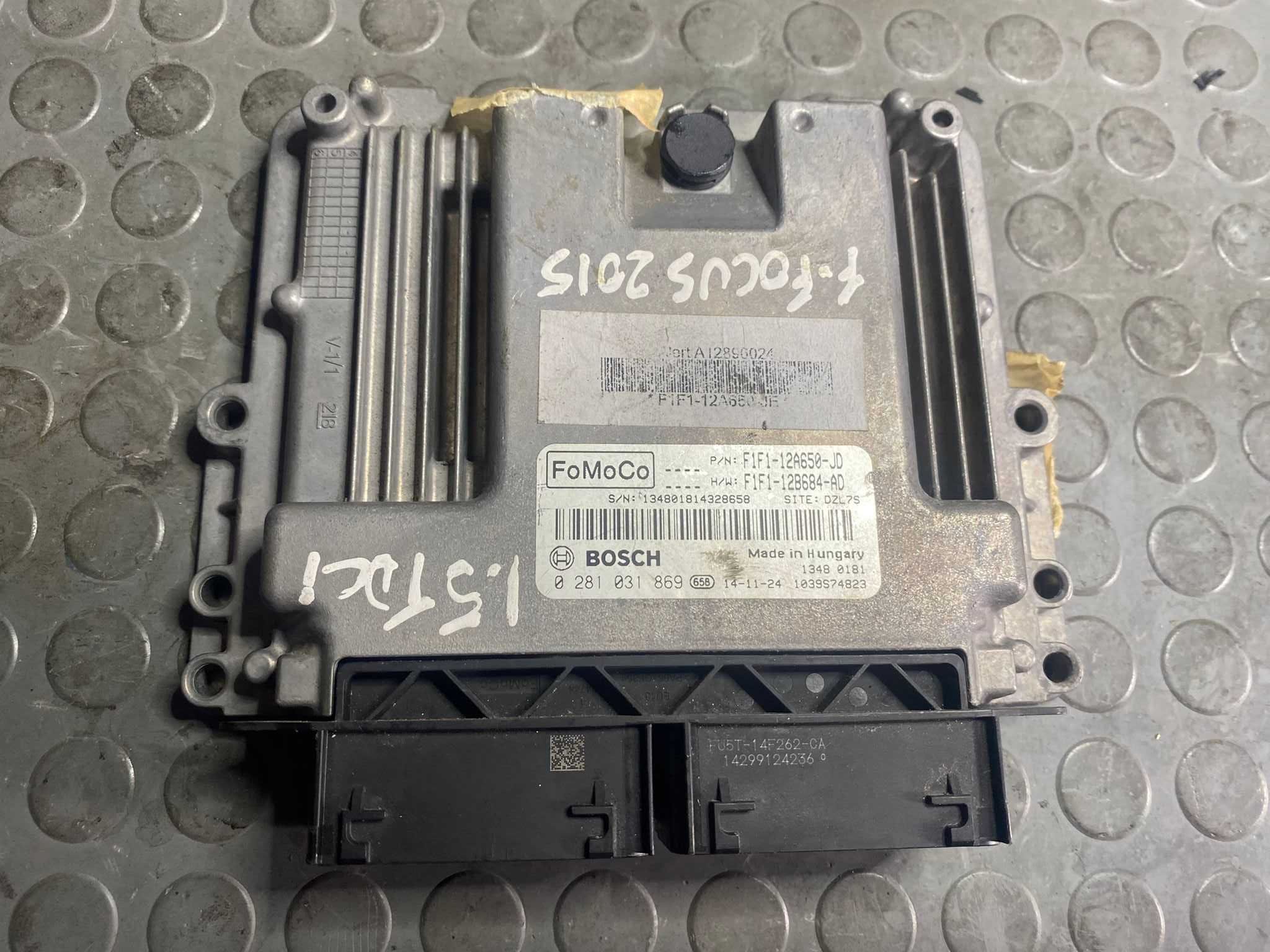 ECU FORD FOCUS 1.5 TDCI  F1F1-12A650-JD F1F1-12B684-AD