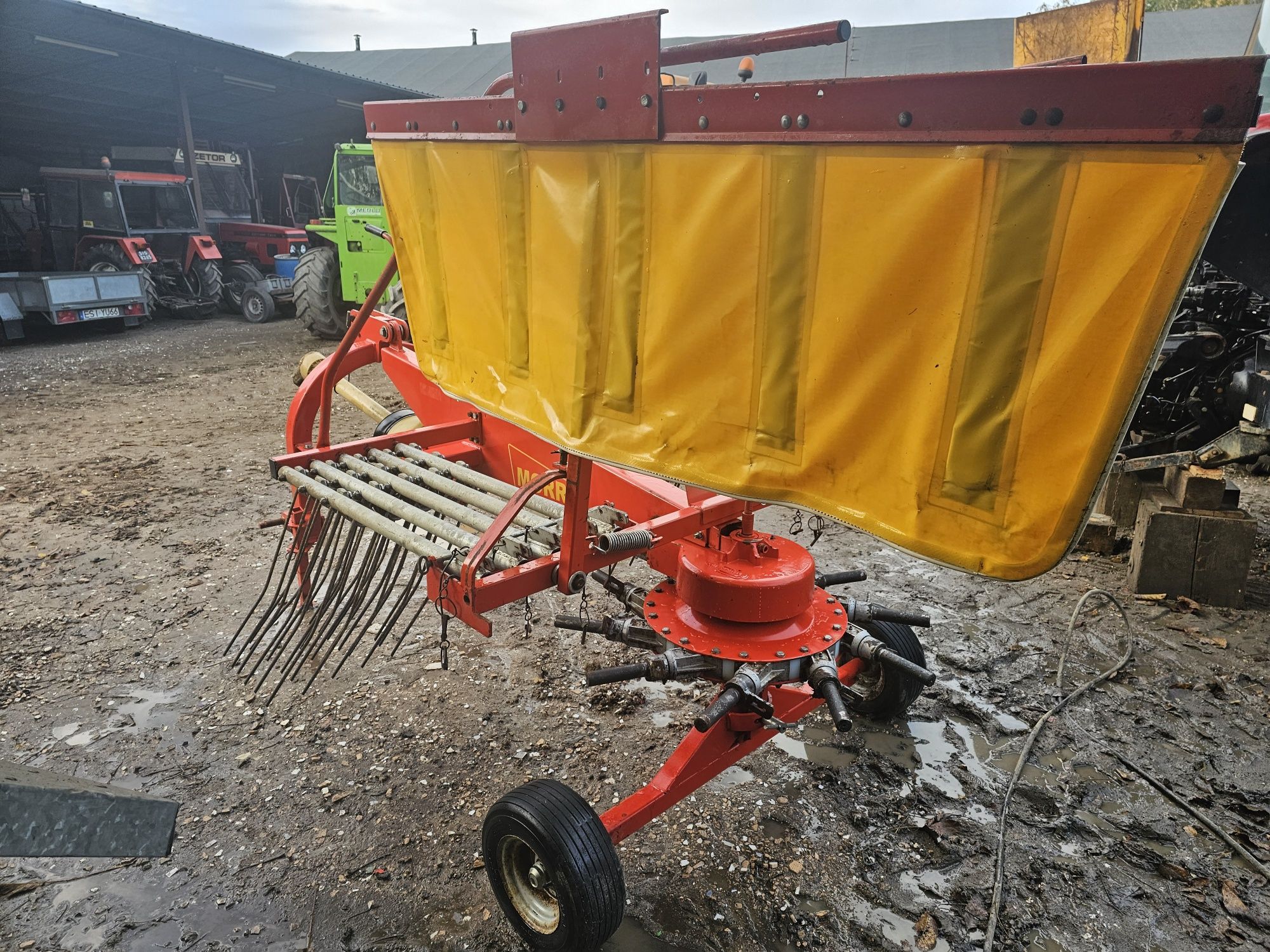 Zgrabiarka Morra RM 350 kuhn krone