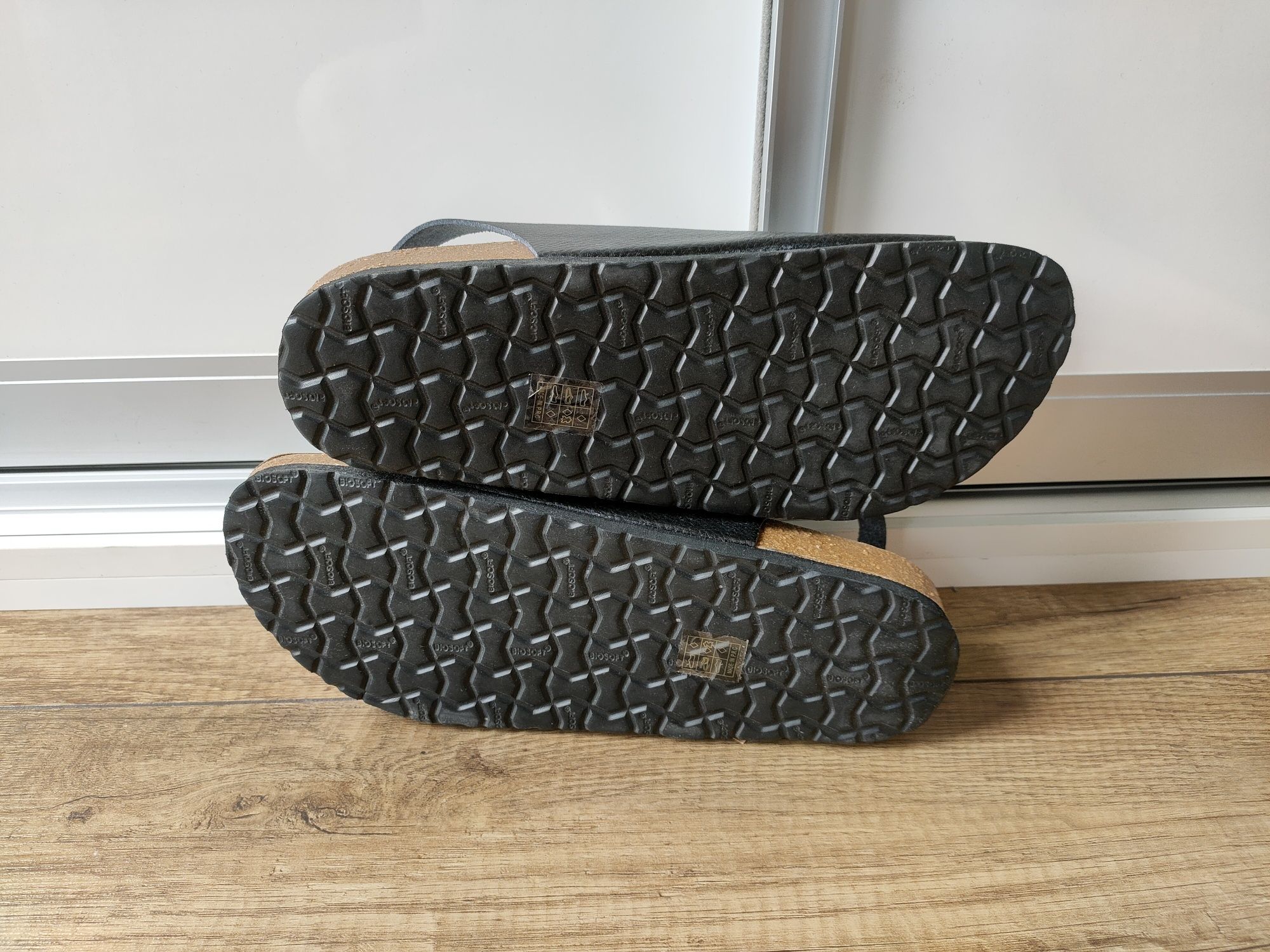 Sandały Bio Soft Comfort Easy Walk German czarne r. 42 27cm