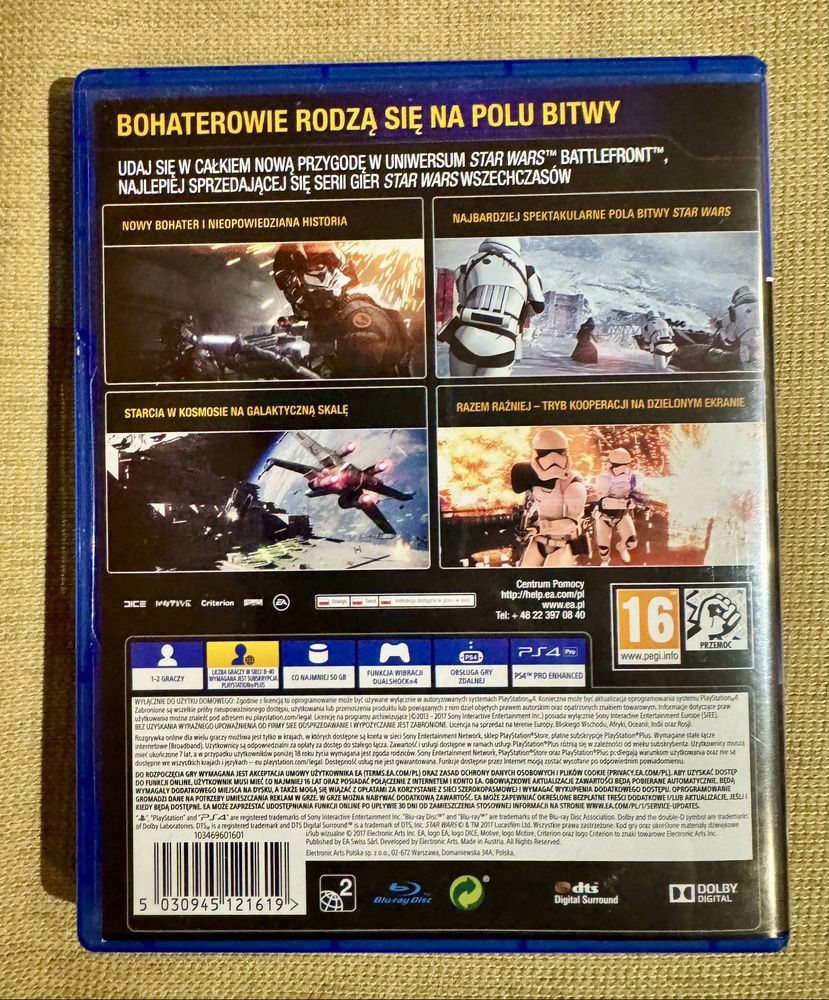 Gra PS4 Star Wars Battlefront II