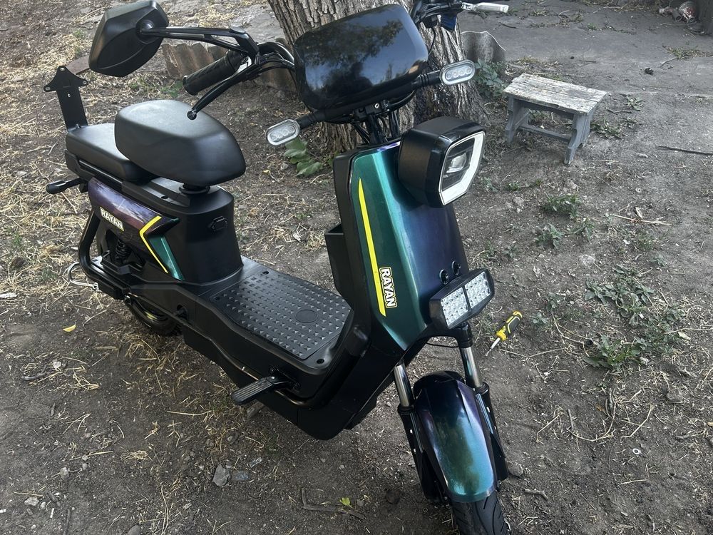 2024 800w 60v41ah 45кмч 60км Електроскутер електромопед електросамокат