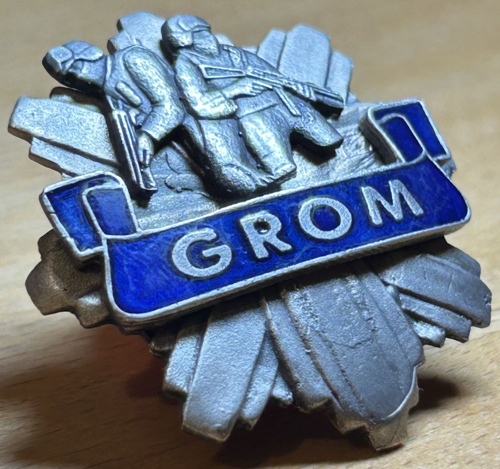 Odznaka Srebrna - Blacha Jednostka GROM