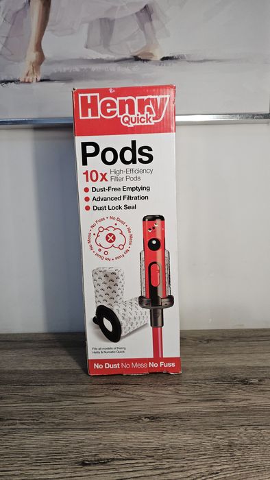 Filtry do odkurzacza Henry Quick 10 szt wkłady filtrujące