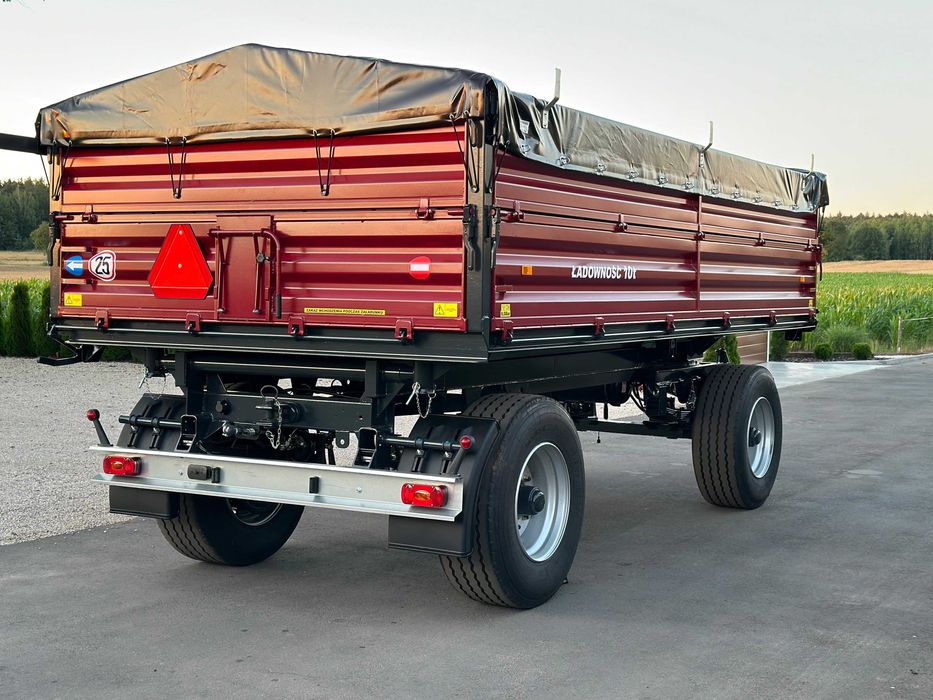 HL HW 3 Stronny Wywrot 6011 Ładowność 10 HW 8011 Przyczepa Rolnicza