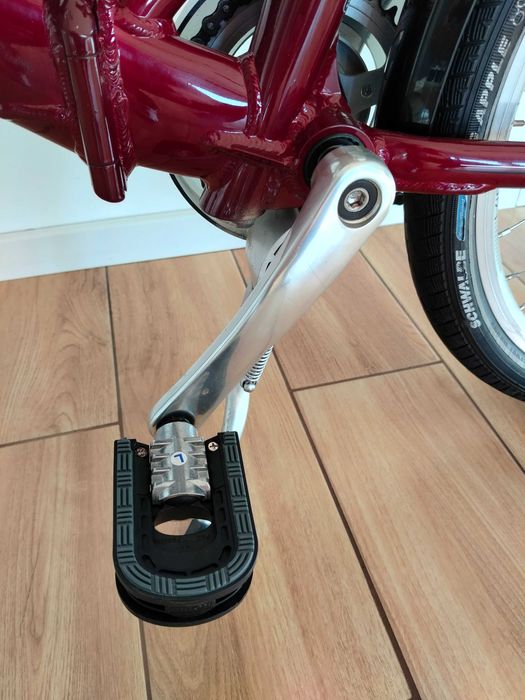 Rower składak Dahon GLIDE 7 koła24" + futerał Bordo połysk Jak NOWY