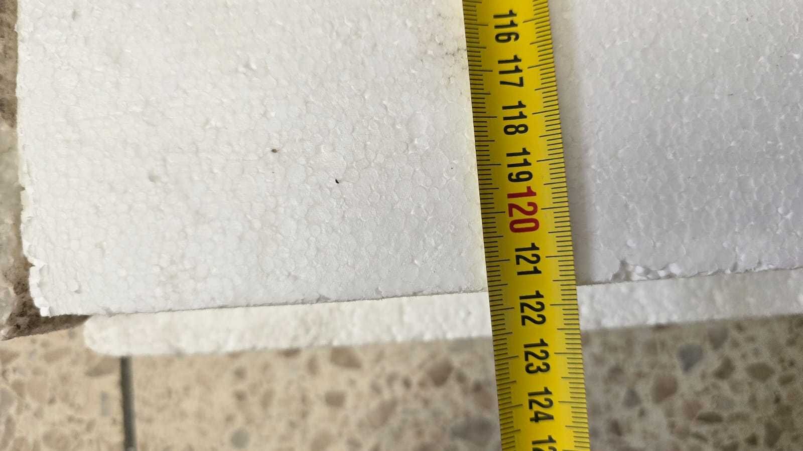 Styropian dach podłoga 120cm na 120cm  fasada