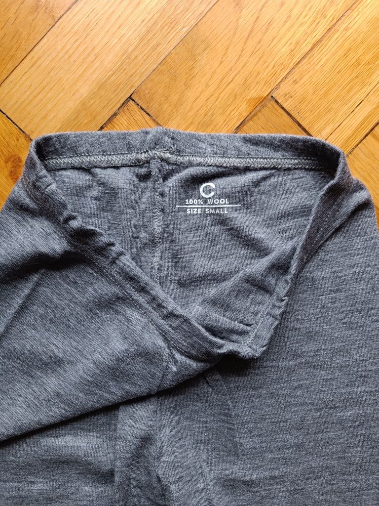 Cubus legginsy damskie 100% wełny merino S